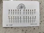 Vintage As 1187 Wind Movement Part Lot Set Hands Gold Swiss Original Nos. Fixed Price $84.89.