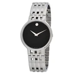 Movado Esperanza Women's Black Dial Quartz Watch 0606042. Fixed Price $497.00.