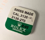 Genuine Rolex Parts Calibre 3135-270-CANNON Pinion For Watch Repair/part. Fixed Price $105.00.