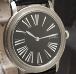 Vintage Fine Piaget Quartz Altiplano Solid 18K White Gold Mans Wrist Watch & Box. Fixed Price $5295.00.