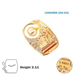 Eta 282.001(L.420.1) -swiss Watch MOVEMENT-2 Hands-without Stem-height: 2.11MM.. Fixed Price $62.00.