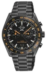 Freccia-chronograph GV2 Swiss Quartz, Ss/ipblk Case, Black Bezel, Dial,. Fixed Price $450.00.