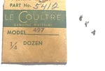 Jaeger Lecoultre 497 Hand Setting Wheel Screw Watch Part #5412 (3-PACK). Fixed Price $59.95.