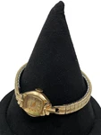 Vtg Bulova 17 Jewels Wind-up Analog Women's Watch Sz. 6" W/10K Rgp Bezel & Band. Fixed Price $195.95.