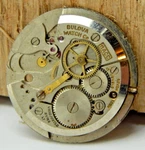 Vintage 1957 Bulova 11ACC Manual 17 Jewel Nickeled Men's Wrist Watch Movement. Fixed Price $39.00.