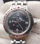 Vostok Scuba Diver Amphibian Automatic Vintage Soviet Mens Wristwatch Cal. 2416B. Fixed Price $179.99.