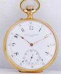 Vacheron Constantin Pocket Watch 14K Gold Enamel Award For Oriental Market C1898. Fixed Price $13518.69.
