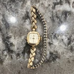 Wittnauer Women's Gold Filled Swiss Analog Wristwatch Square White Dial Bracelet. Fixed Price $35.99.