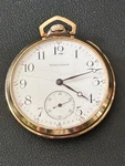 Waltham Watch Company Gold Filled Model 1894. 12S, 17 Jewels, Serviced & Runs.. Fixed Price $279.95.