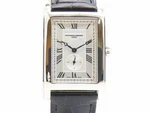 Frederique Constant FC-200/235MC26 Classic Leather Belt Watch Men's Silver. Fixed Price $547.99.