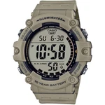 Casio Unisex Digital Watch Dual Time Chrono Beige Resin Strap AE-1500WH-5AVCF. Fixed Price $32.68.