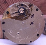 French Royal Exchange London High Grade Pocket Watch Movement 42.8MM #101659(HP). Fixed Price $29.95.