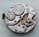 Genuine Gents 17J Hamilton Movement (987-A) Running Order Nice!!. Fixed Price $124.95.