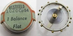 Westfield 10ZOC Watch Part #721 / 54 Complete Balance Wheel. Fixed Price $15.00.