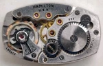 Vintage Hamilton Cal. 997 17 Jewel Watch Movement Running. Fixed Price $36.00.