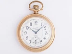 Illinois 16 Size 21J Jewel Sante Fe Special Pocket Watch W/elgin Giant G.f. Case. Fixed Price $295.00.