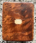 Antique Napoleon Iii 3RD Era French Pocket Watch Case Coffin-mahogany Burl-rare!. Fixed Price $165.75.