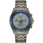 Bulova Men's Sport Chronograph Gray Stainless Steel Quartz Watch 42MM 98B434. Fixed Price $193.99.