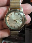 Hamilton 694 Mens Automatic Watch 17J. Date 5X Signed Flex Usa Band Swiss Runs. Fixed Price $400.00.