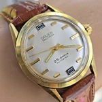 Vintage Gruen Men's Automatic Watch N710SS 25JEWELS Swiss Rare Dial 1960S. Fixed Price $345.00.