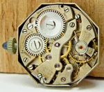 Vintage Mathey 16 Jewel 3 Adjustment Men's Wrist Watch Movement W/ Dial & Crown. Fixed Price $39.00.