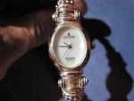 H650 Ladys Sterling Silver Croton Embraceable Quartz Watch. Fixed Price $249.00.