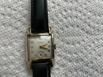 Benrus Watch Vintage 17 Jewels 10 K Rolled Gold Swiss Model B4 Serviced Run Sr. Fixed Price $125.00.