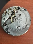 Vintage 29.60MM Mignon Swiss Pocket Watch Movement, Keeping Time. Fixed Price $80.00.