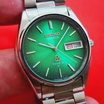 Seiko Green Dial Type Watch Day Date Bracelet 8223-6030 Vintage For Repair. Fixed Price $141.83.