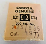 Vintage Omega 19T1. Part # 723835 Balance Staff. New Old Stock. Sku OM-3-10. Fixed Price $54.89.