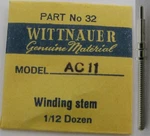 As 1475 1568 Watch Part Winding Stem #401 - Movement * Wittnauer AC11. Fixed Price $8.00.