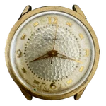 Vintage 34MM Wittnauer Hammered Dial 17J Men's Automatic Wristwatch 11ARG 10KGF. Fixed Price $113.00.