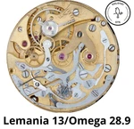 Lemania 13/OMEGA 28.9 Swiss Original Watch Parts Chronograph. Fixed Price $72.00.