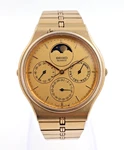 Seiko Moonphase Men's Watch 7F39-8020. Fixed Price $315.00.