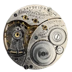 Antique 0S 1910 Elgin 15 Jewel Mechanical Hunter Pocket Watch Movement 354 Usa. Fixed Price $45.20.