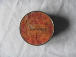 American Waltham Watch Co Tin Pocket Case Canister With Paper Label. Fixed Price $15.99.