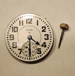 Elgin 16S Bw Raymond Railroad Grade 571 21 Jewel Movement Only V530547. Fixed Price $150.00.
