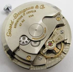 Girard Perregaux 47 Ae 223 .. 17 Jewels Gyromatic Watch Movement & Dial For Part. Fixed Price $135.00.