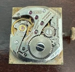 Vintage Men's Wittnauer Wristwatch Movement Cal. 9WNG Keeping Time 17 Jewel. Fixed Price $90.00.