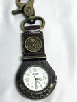 B.u.m. Equipment Clip-on Leather Lanyard With Ball Marker New Crystal, Batt. Fixed Price $22.95.