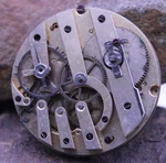 David Humbert Geneva Swiss Pocket Watch Movement Keywind 45.5MM For Repair (A6). Fixed Price $41.31.