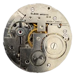 Antique Elbon Helzberg 7 Jewel Mechanical Pocket Watch Movement Swiss. Fixed Price $45.20.