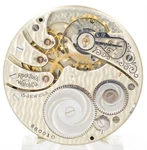 Rockford 16-SIZE Grade 587 Pocket Watch Movement Running. Fixed Price $65.00.
