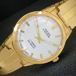 Hand-winding Vintage Montine Swiss Mens Refurbished White Dial Watch A441577-1. Fixed Price $56.09.