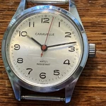 1978 (N8) Caravelle, 1020.50 Mvt., 17 J, Japan, Not Working, Good Bal., Nr. Fixed Price $34.99.
