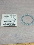 Puw 1561 Date Wheel #7038 2557. Fixed Price $5.00.