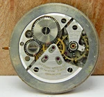 Vintage Helbros P50-65 21 Jewel Men's Wrist Watch Movement With Dial Hands. Fixed Price $39.00.
