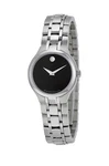 Brand New Movado Women Collection Black Dial Stainless Steel Watch 0606368. Fixed Price $459.99.