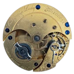 Antique 10S 1872 Elgin California Lady 11J Key Wind Pocket Watch Movement 29 Usa. Fixed Price $169.50.