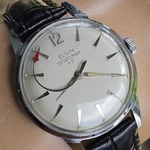 Vintage Elgin Sportsman Men's Manual Wind Watch Rocket Second Hand 1960S. Fixed Price $239.00.